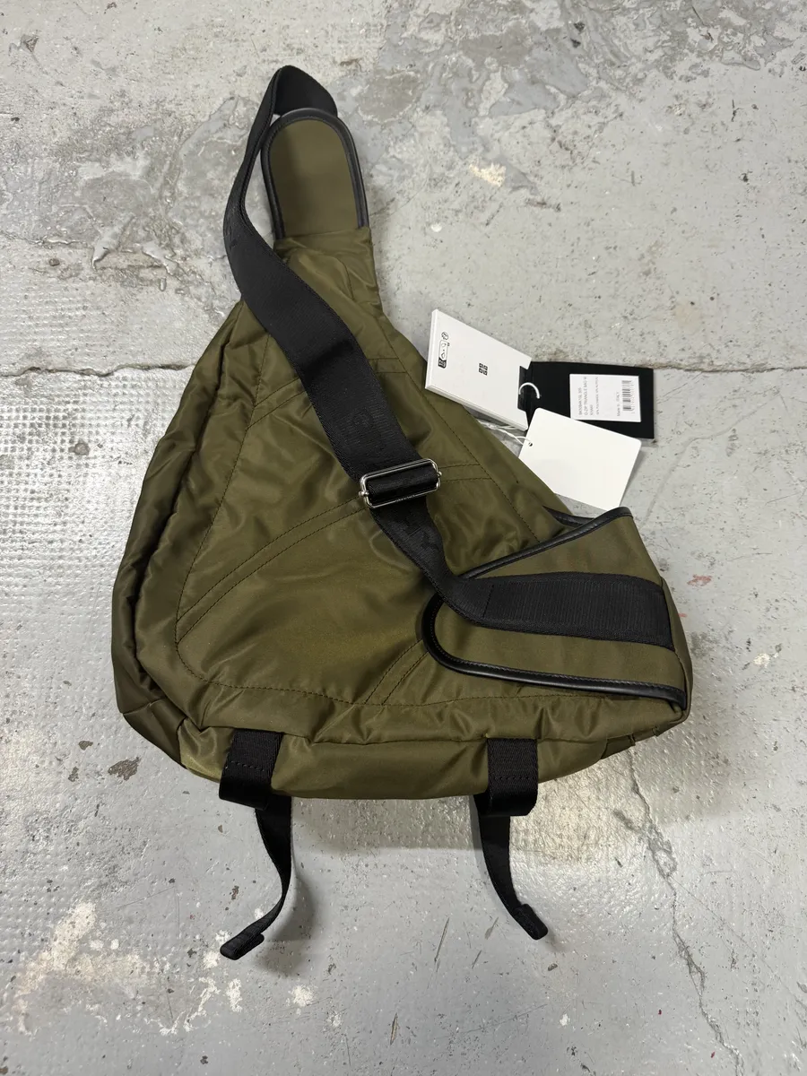Givenchy G-Zip Triangle Khaki Green Backpack - Image 2