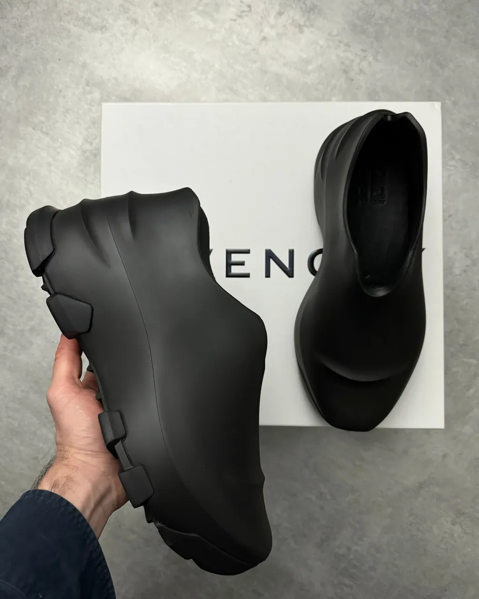 Givenchy Mallow Monumental Black Rubber Sneakers