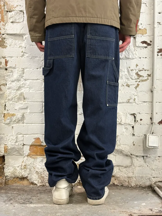 Givenchy Pantalon carpenter en denim - Indigo Blue - 32 - Image 4
