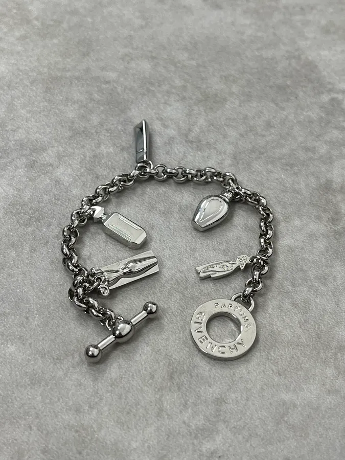 Givenchy Parfums Stainless Steel Bracelet