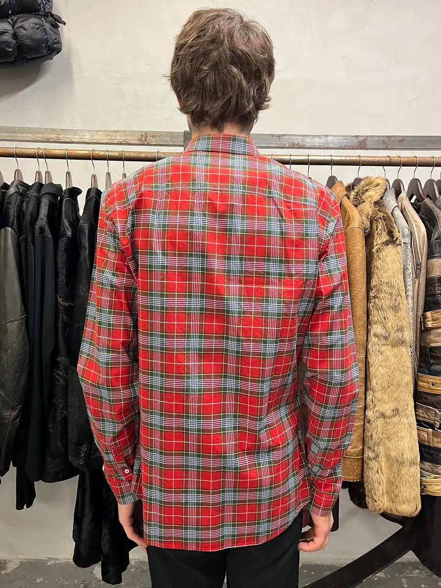 Givenchy Red Checked Old School Shirt - Image 3