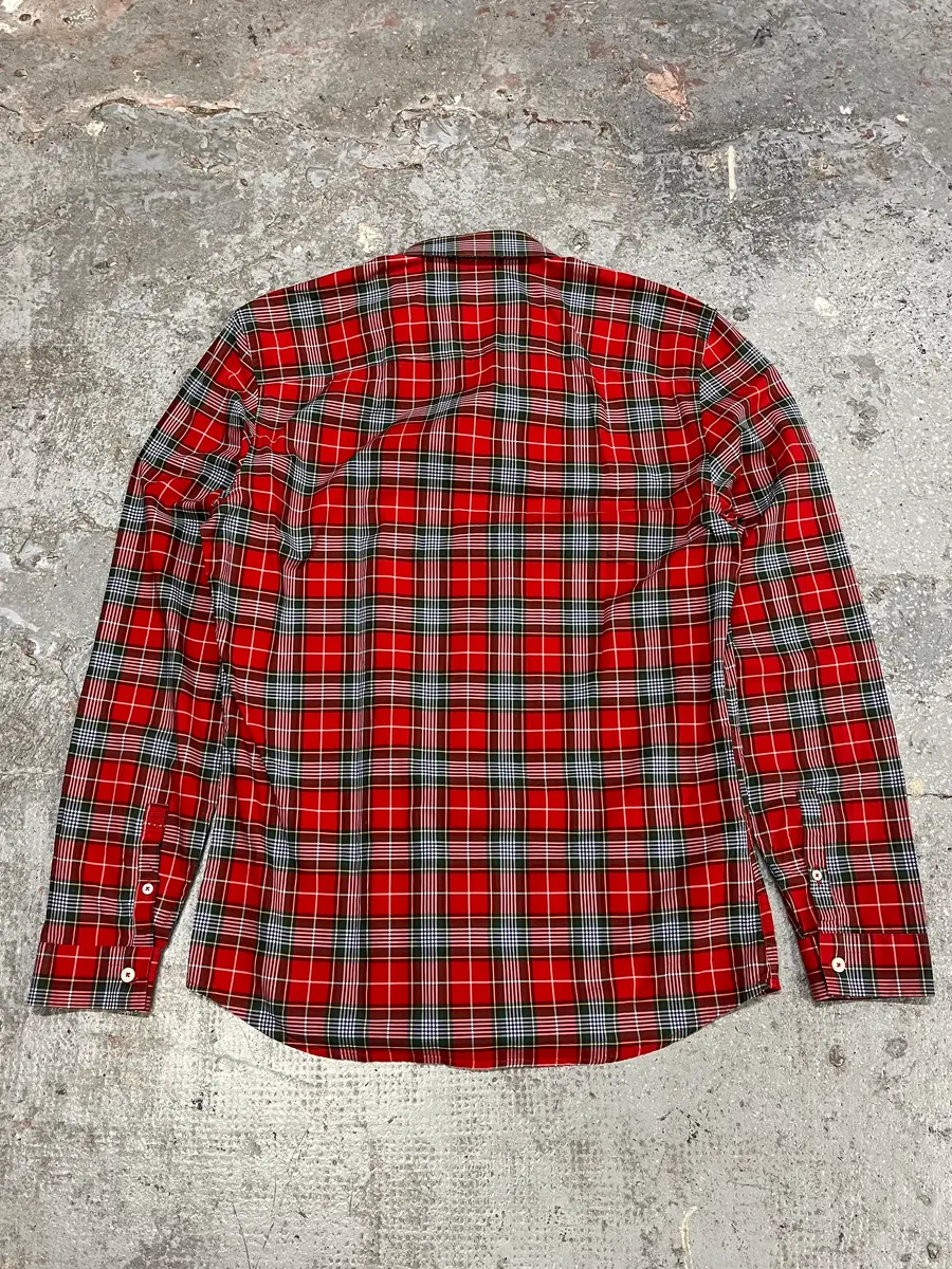 Givenchy Red Checked Old School Shirt - Image 8