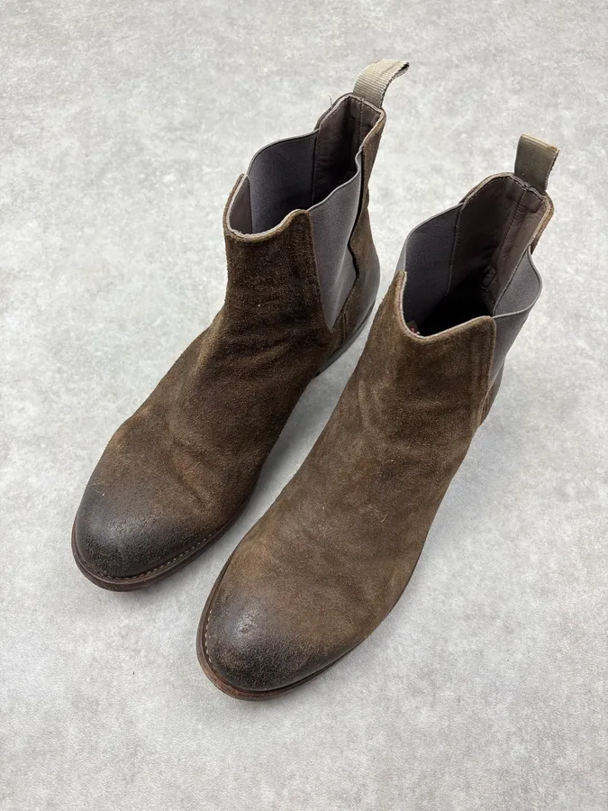 GoodYear The Last Conspiracy Brown Suede Leather Boots - Image 3