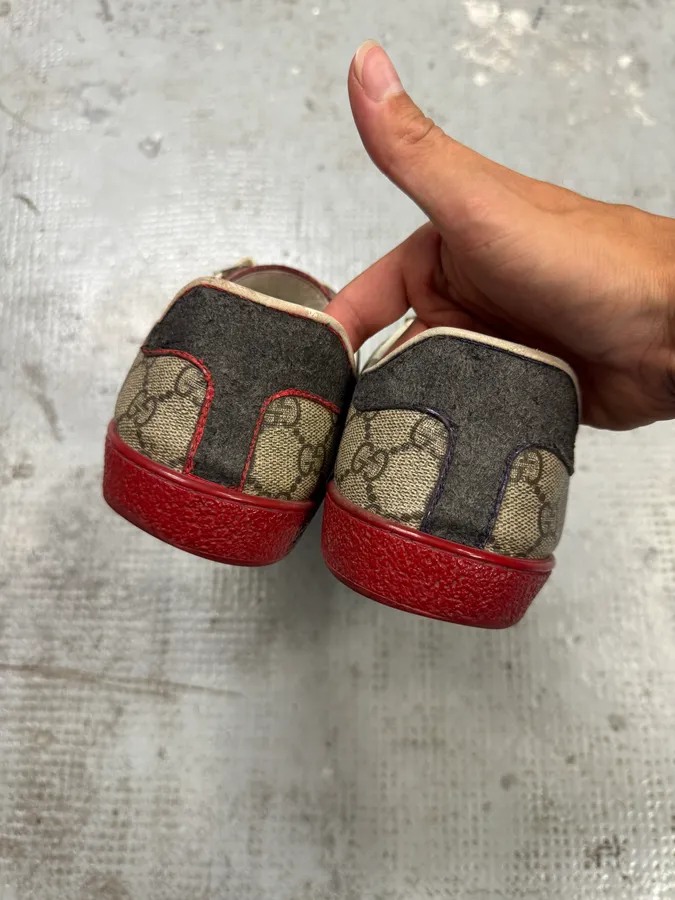 Gucci Ace Propaganda Red Sole Sneakers - Image 5