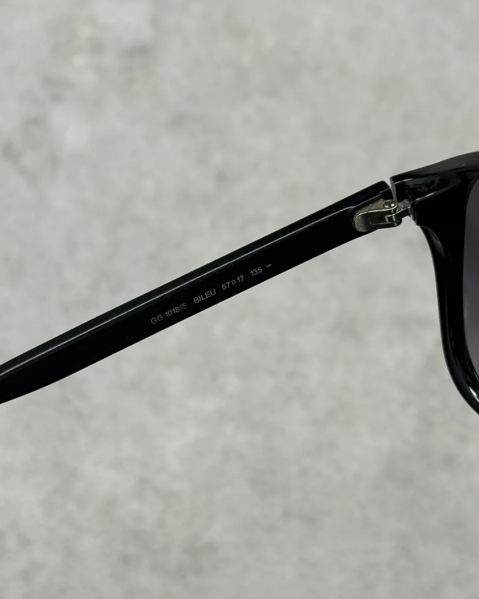 Gucci Black Aviator Sunglasses - Image 10