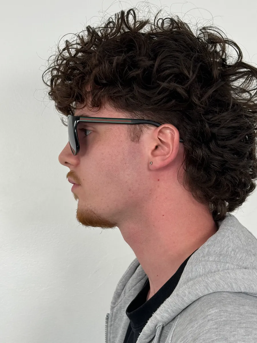 Gucci Black Aviator Sunglasses - Image 3