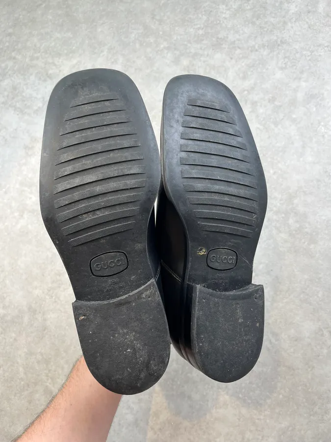 Gucci Black Leather Chelsea Boots - Image 6