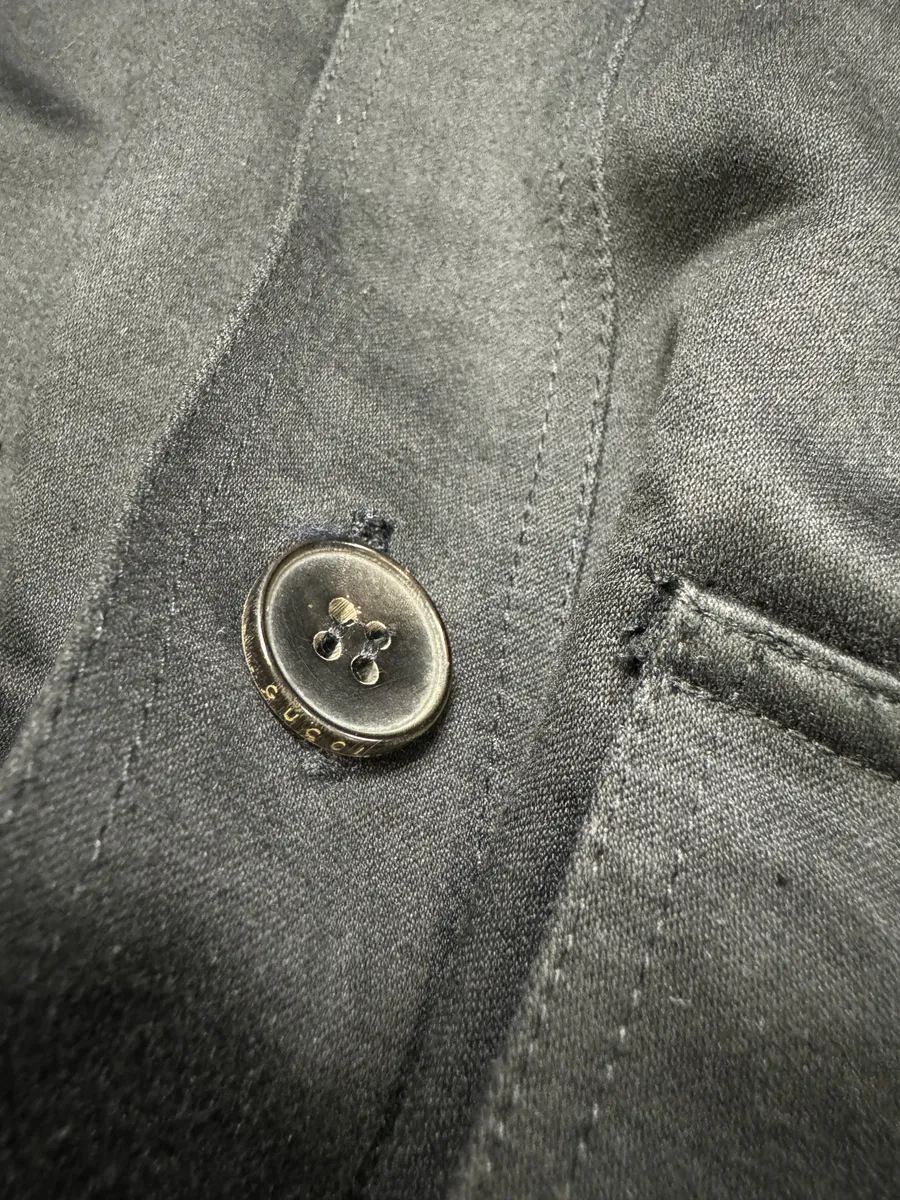 Gucci Black Multi Pockets Over Shirt Jacket - Image 9