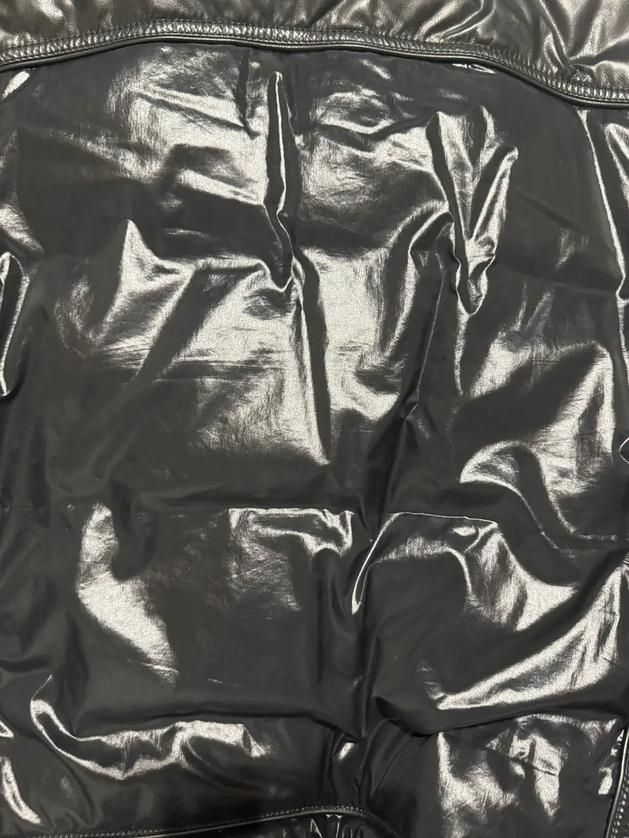 Gucci Black Patch Puffer Belted Jacket - Image 9