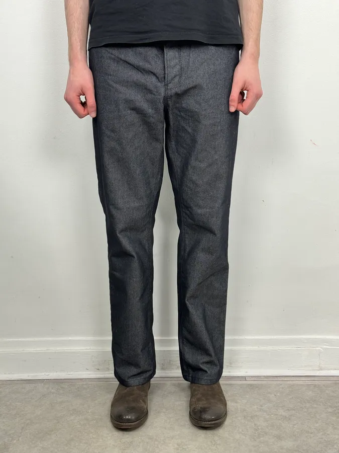 Gucci Dark Grey Classy Straight-Leg Denim Jeans - Image 2