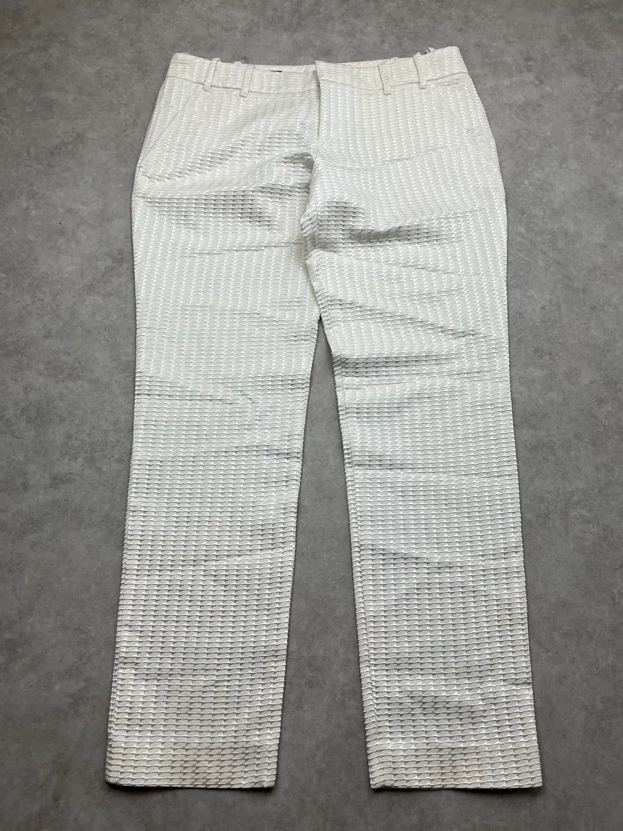 Gucci Honeycomb Structure White Pants - Image 5
