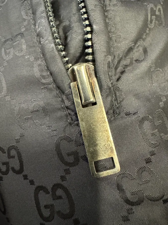 Gucci Monogram Reversible Black Puffer Jacket - Image 13