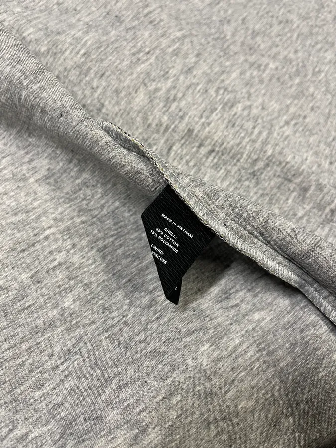 Helmut Lang Grey Black Lined Zipped Hoodie - Image 13