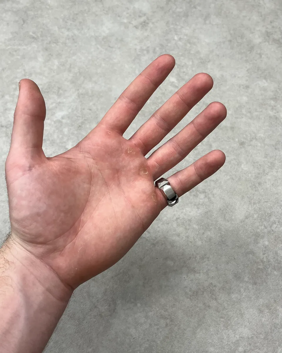 Hermès Silver Sac à Dépêches Ring - Image 6
