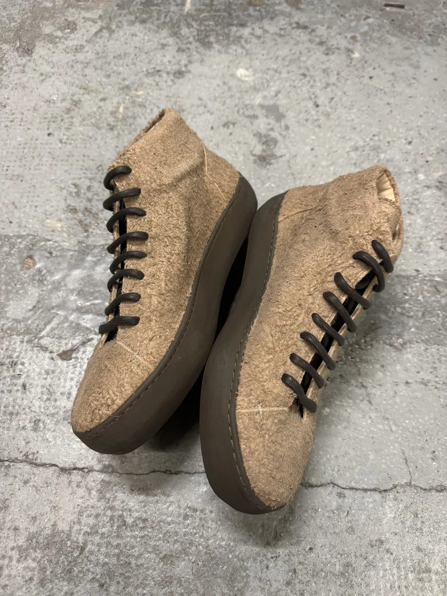 Isaac Sellam The Last Conspiracy Beige High Top Shoes - Image 4