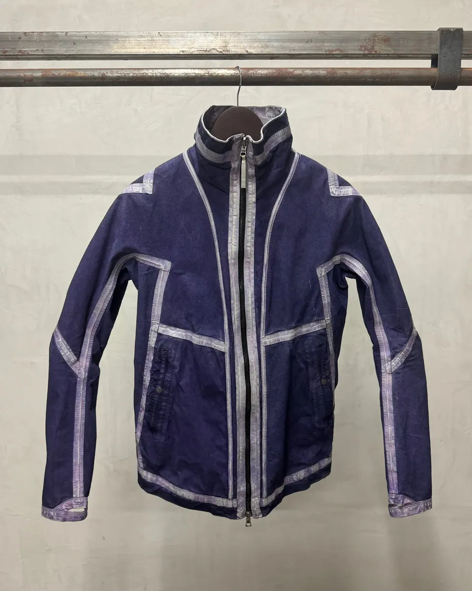 Isaac Sellam Versatil Reversible Purple Rain Avant Garde Leather Jacket - Image 2