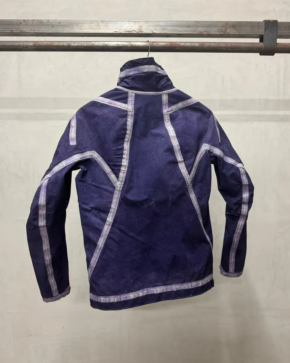 Isaac Sellam Versatil Reversible Purple Rain Avant Garde Leather Jacket - Image 8