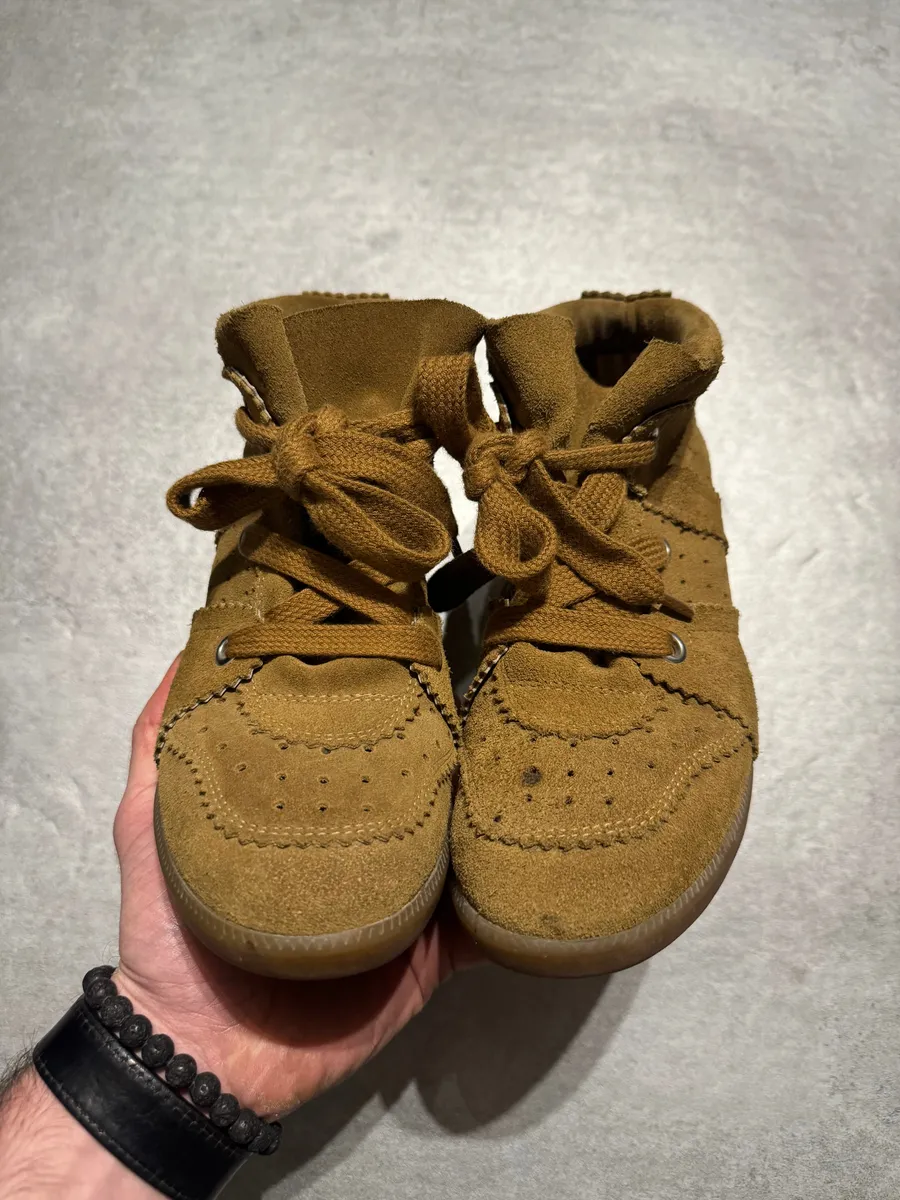 Isabel Marant Etoile Camel Taupe Bobby High Shoes - Image 3