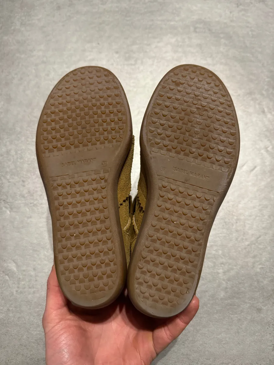 Isabel Marant Etoile Camel Taupe Bobby High Shoes - Image 6