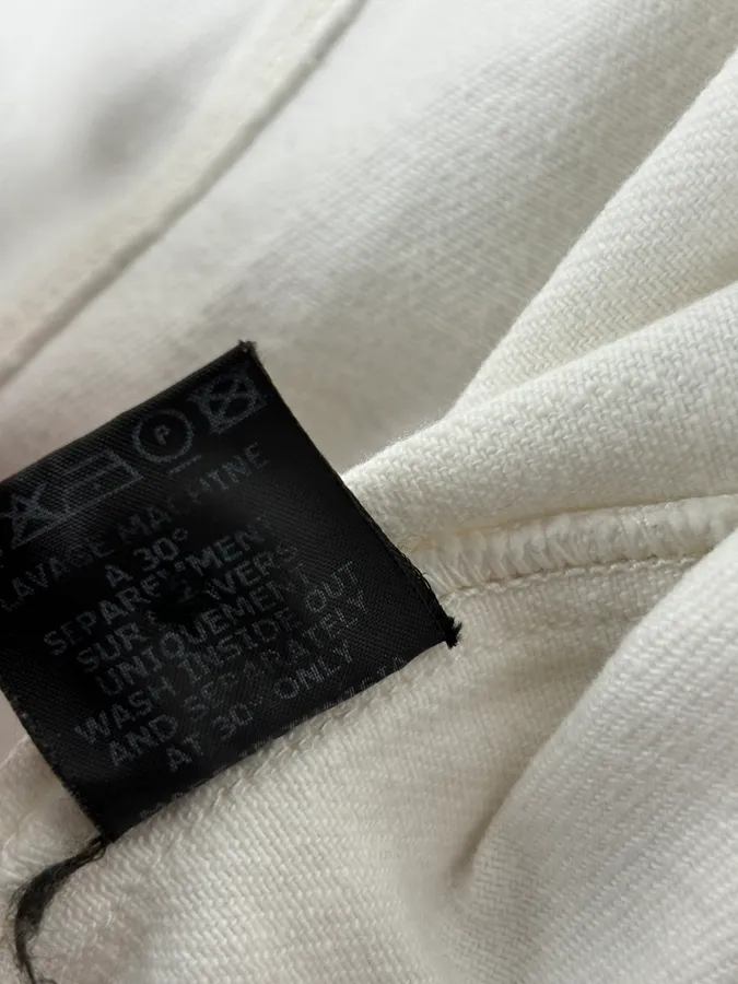 Isabel Marant Étoile Cream White Officer Napoleon Denim Jacket - Image 13