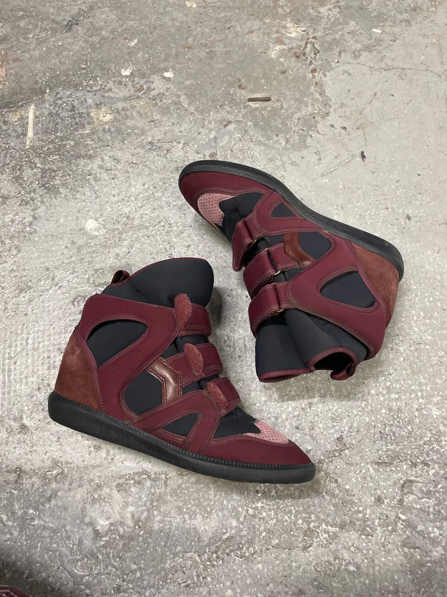 Isabel Marant High Buckee Pale Purple Rose Shoes - Image 3