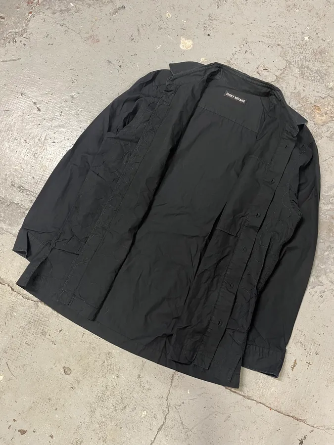 Issey Miyake Black Circle Shirt - Image 5