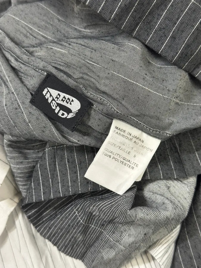 Issey Miyake White & Grey Gradient Shirt - Image 9