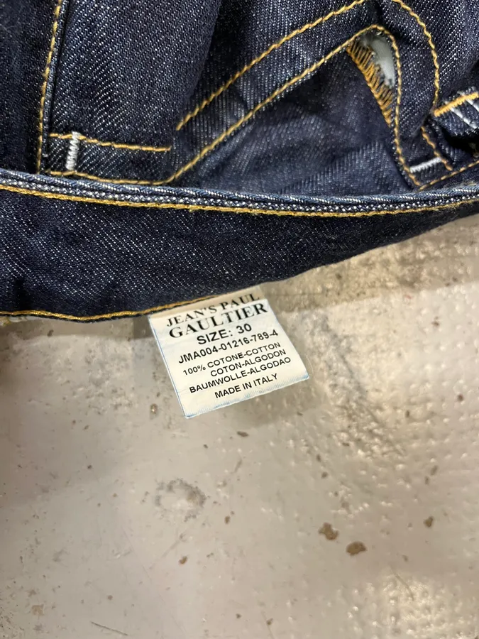 Jean Paul Gaultier Brut Slim Denim Jeans - Image 14