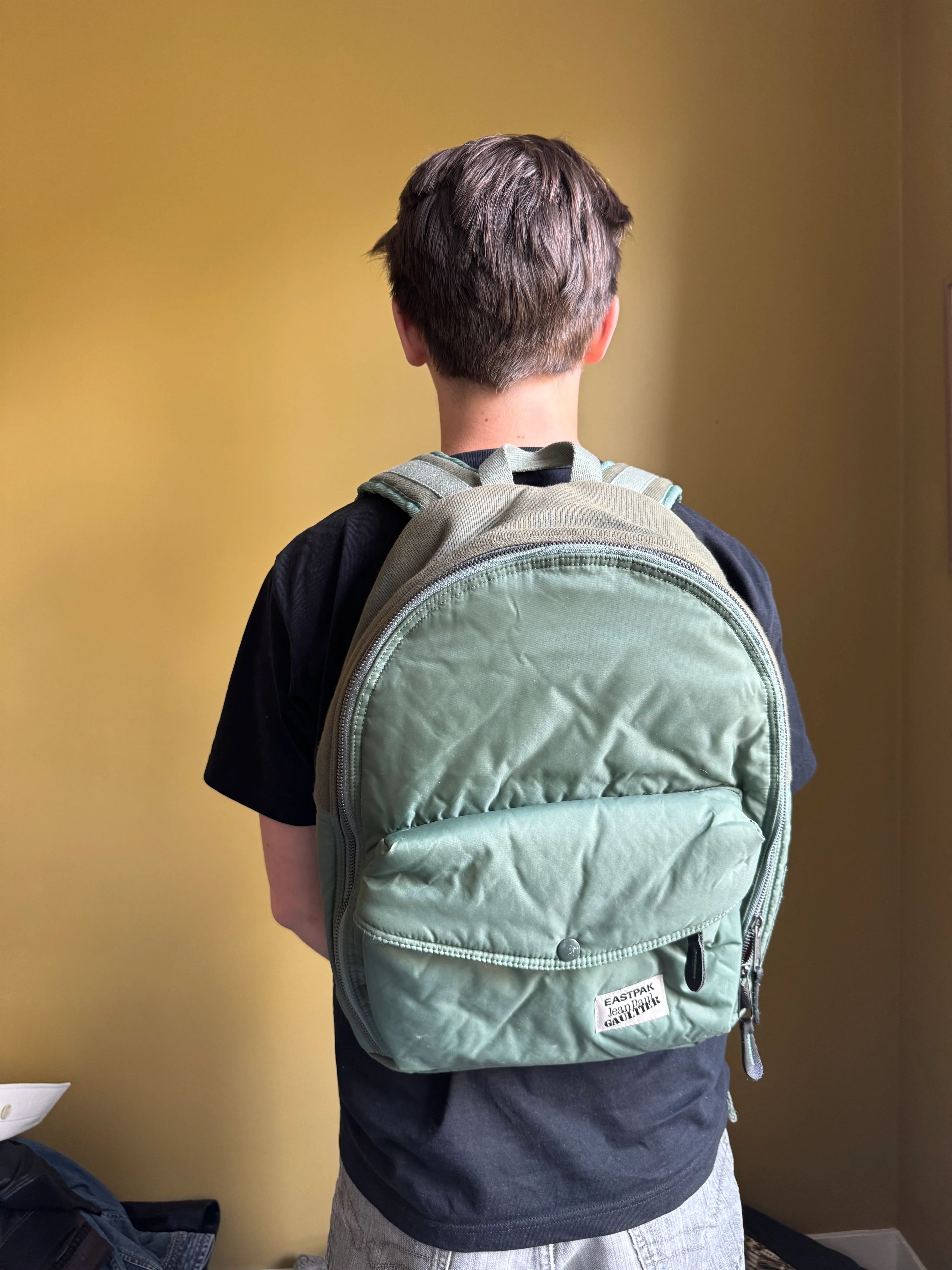 Jean Paul Gaultier Eastpack Olive Bomber Backpack - Image 2