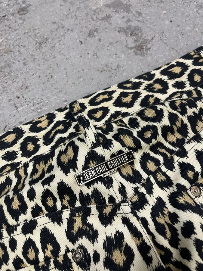 Jean Paul Gaultier Leopard Print Pants - Image 9