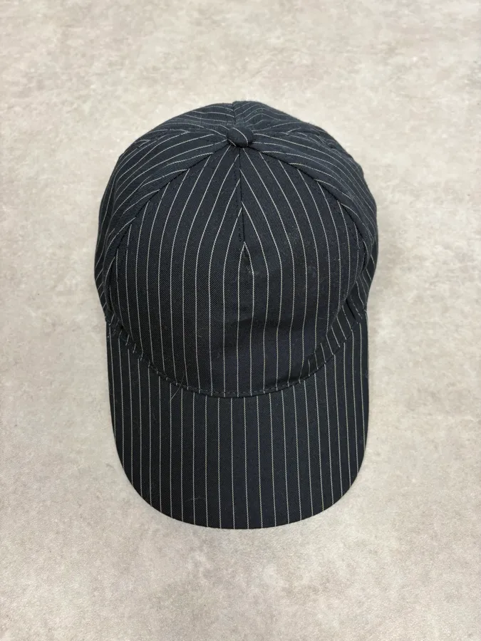 Jean Paul Gaultier Marine Navy Striped Cap - Image 4