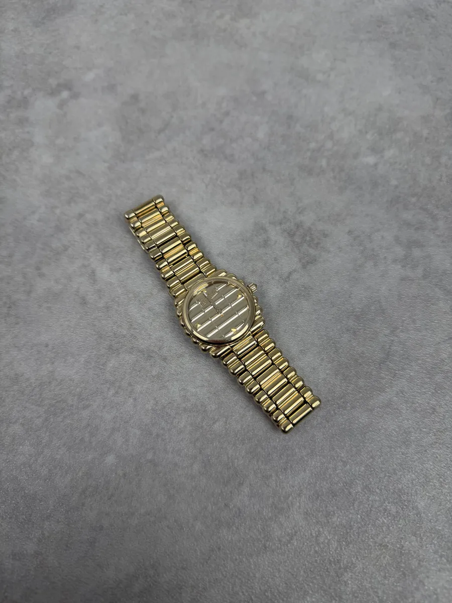 Jean Paul Gaultier Metal Gold Abstract Bullet Watch - Image 9