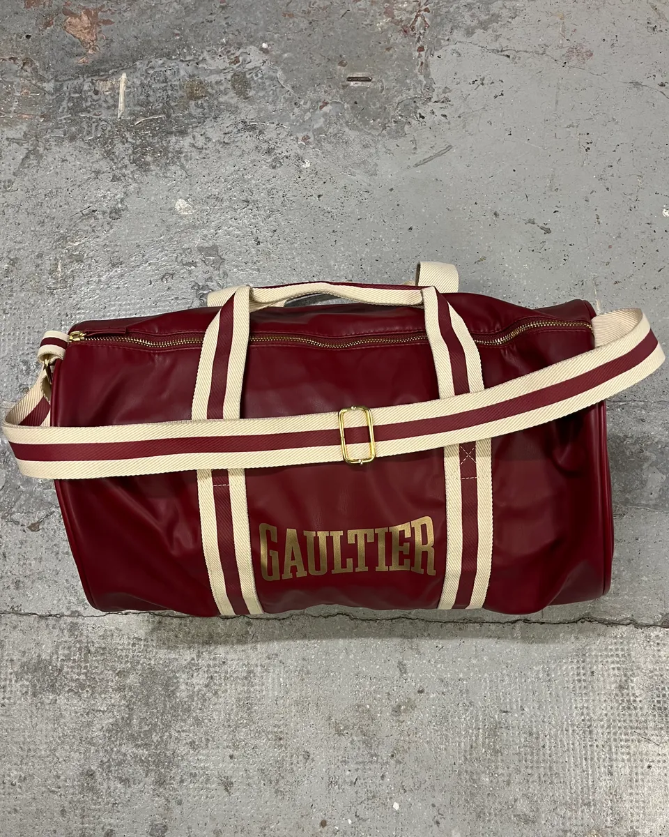 Jean Paul Gaultier Red Boxing Sport Handle Bag - Image 2