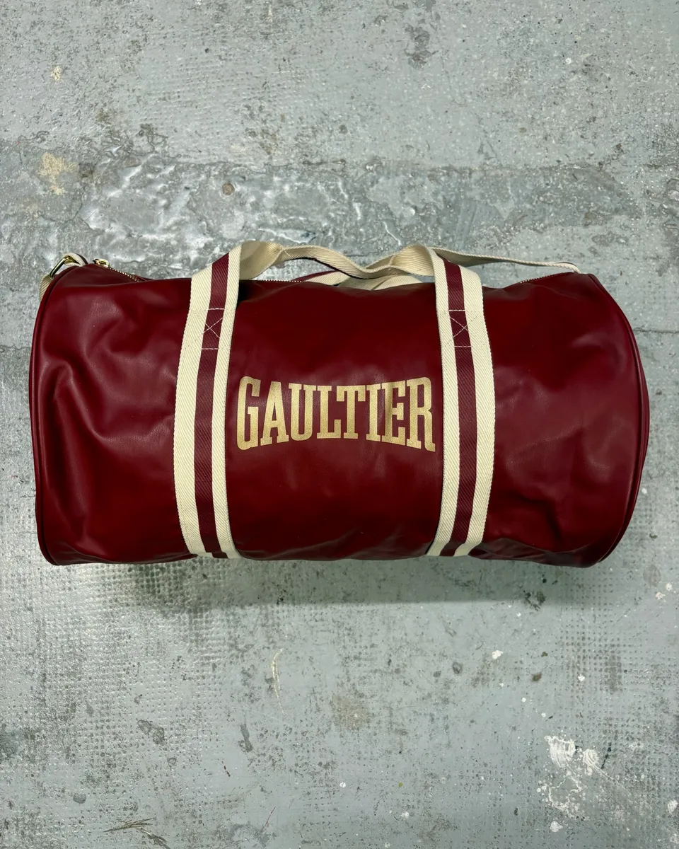 Jean Paul Gaultier Red Boxing Sport Handle Bag