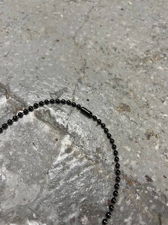 Jean Paul Gaultier Steel Dog Tags Necklace - Image 6