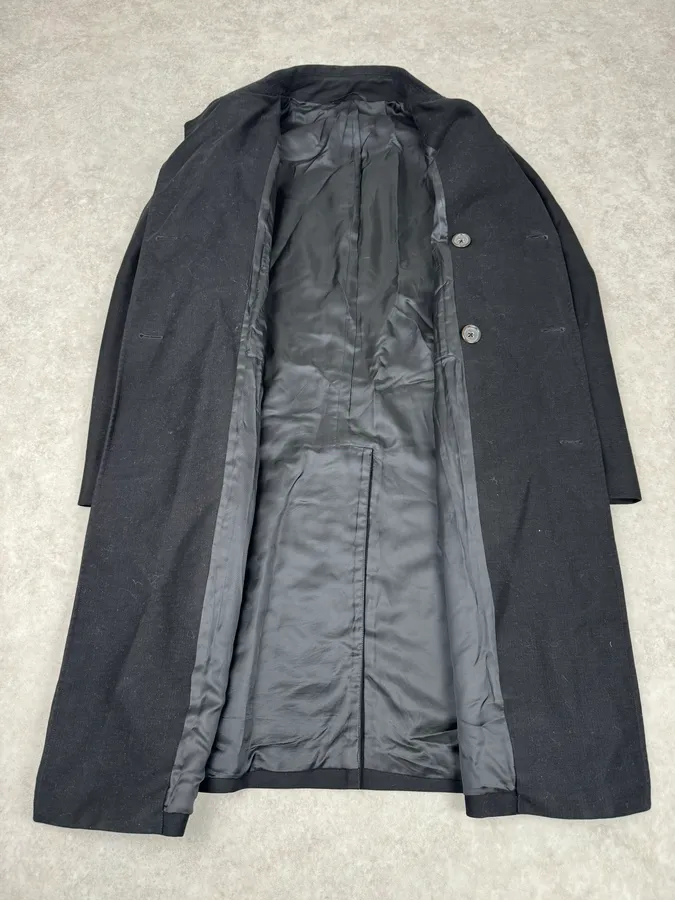 Jil Sander Black Cozy Buttoned Long Jacket - Image 8