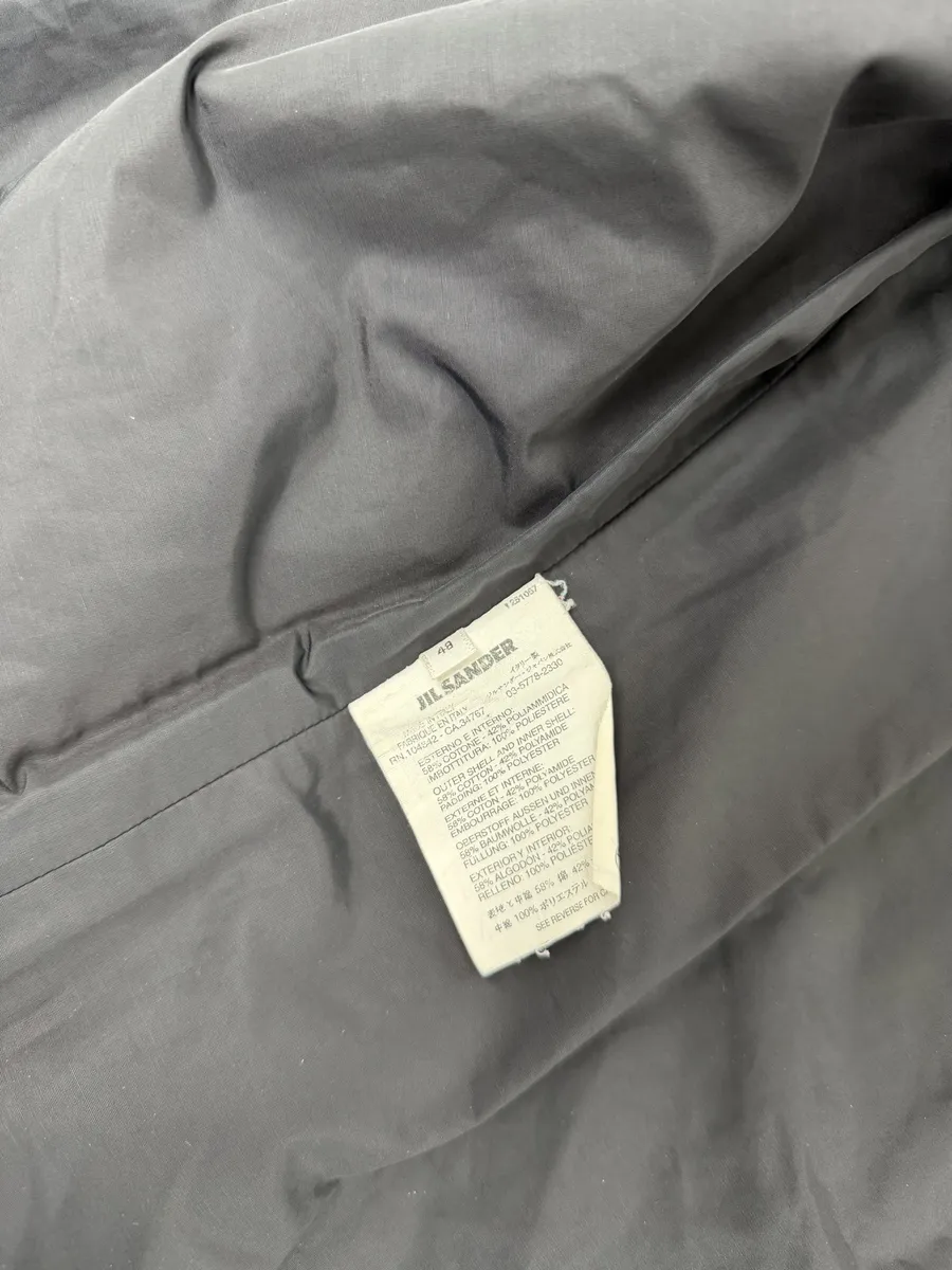 Jil Sander Black Multi Zips Avant-Garde Jacket - Image 10
