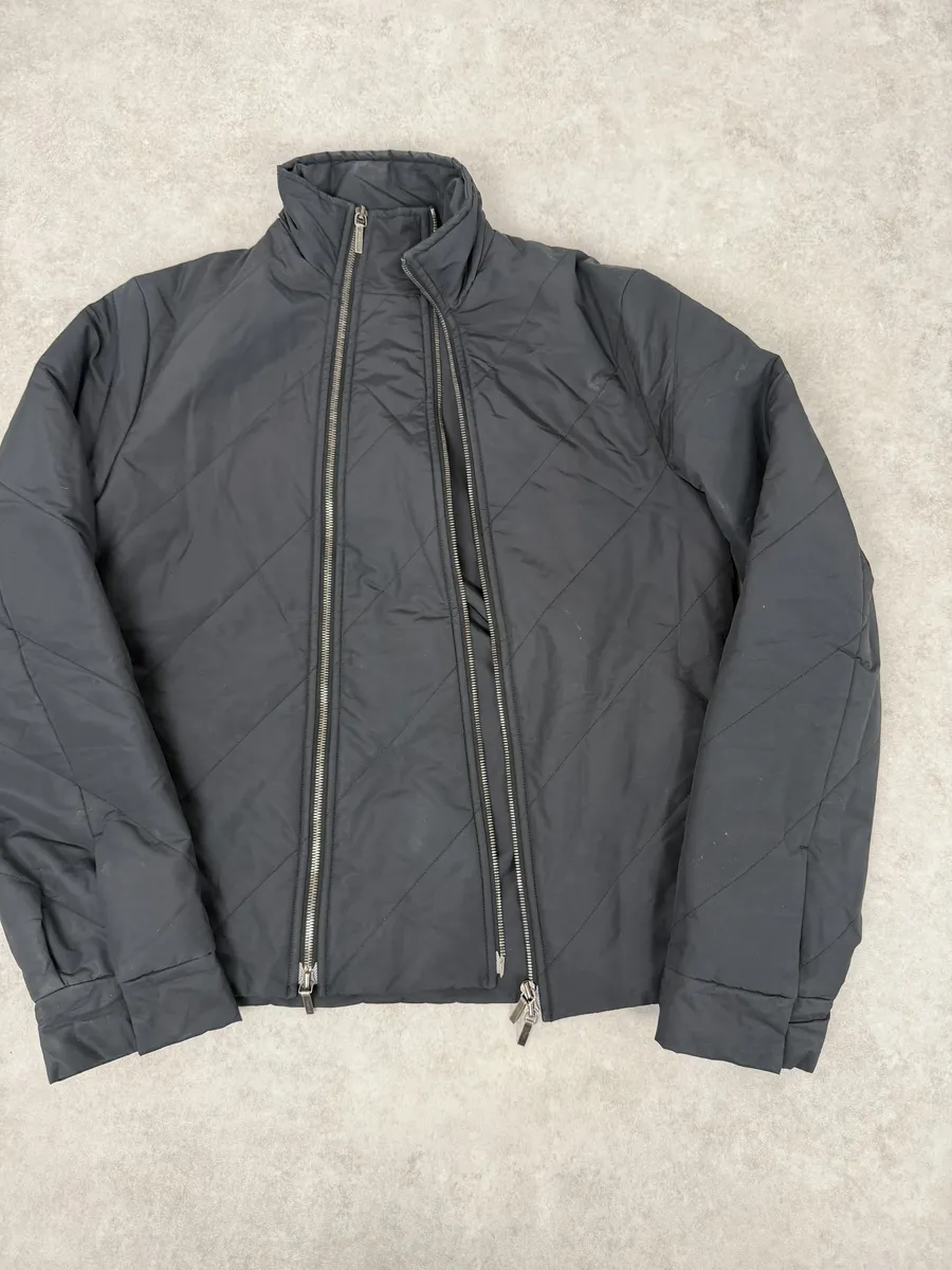 Jil Sander Black Multi Zips Avant-Garde Jacket - Image 7