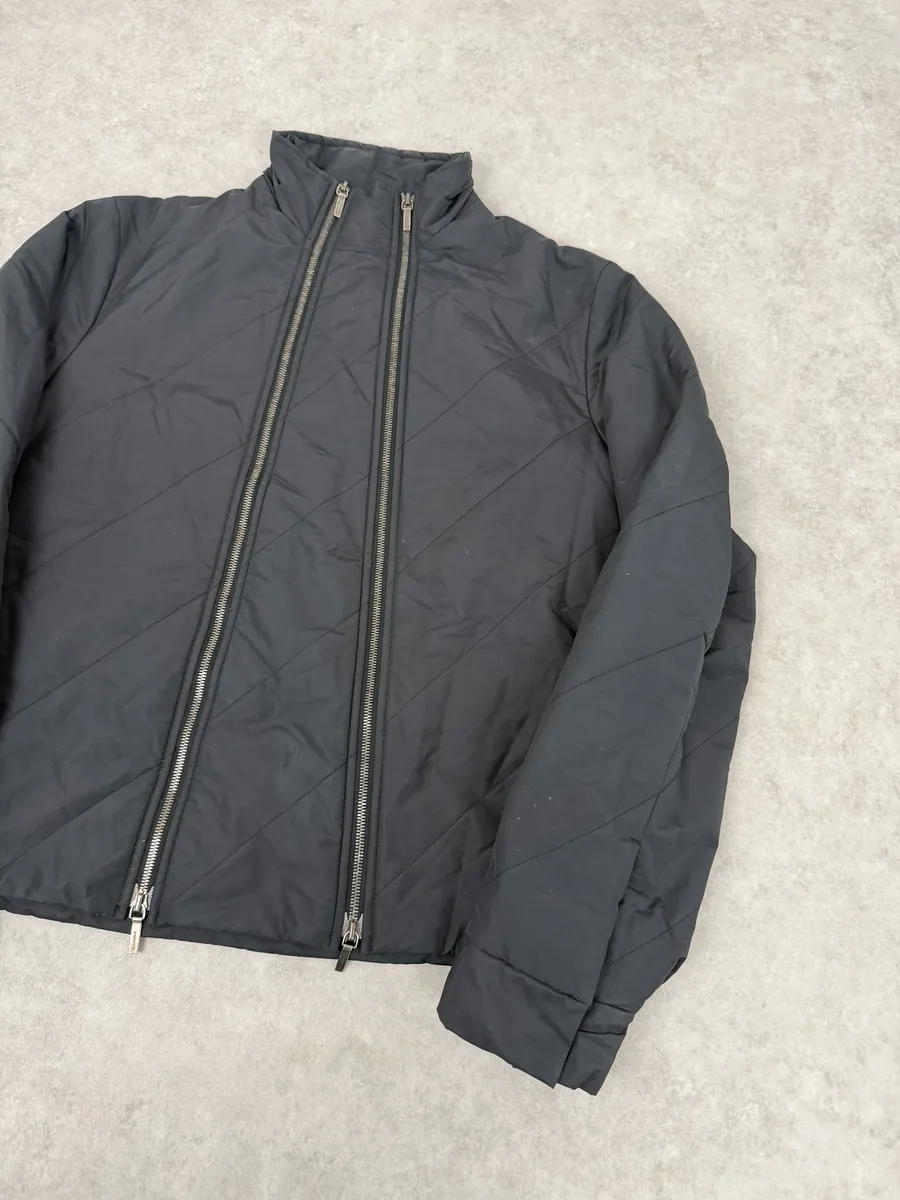 Jil Sander Black Multi Zips Avant-Garde Jacket - Image 8