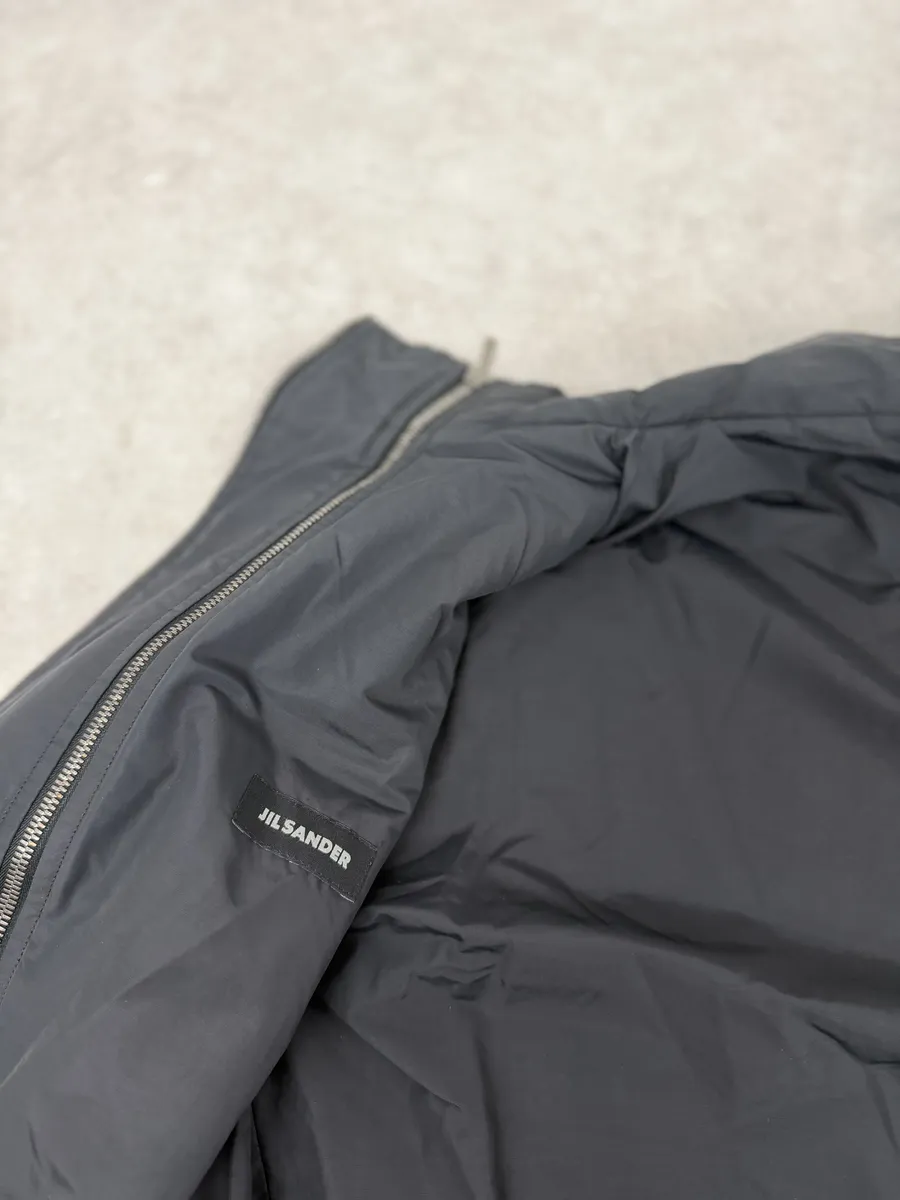 Jil Sander Black Multi Zips Avant-Garde Jacket - Image 9