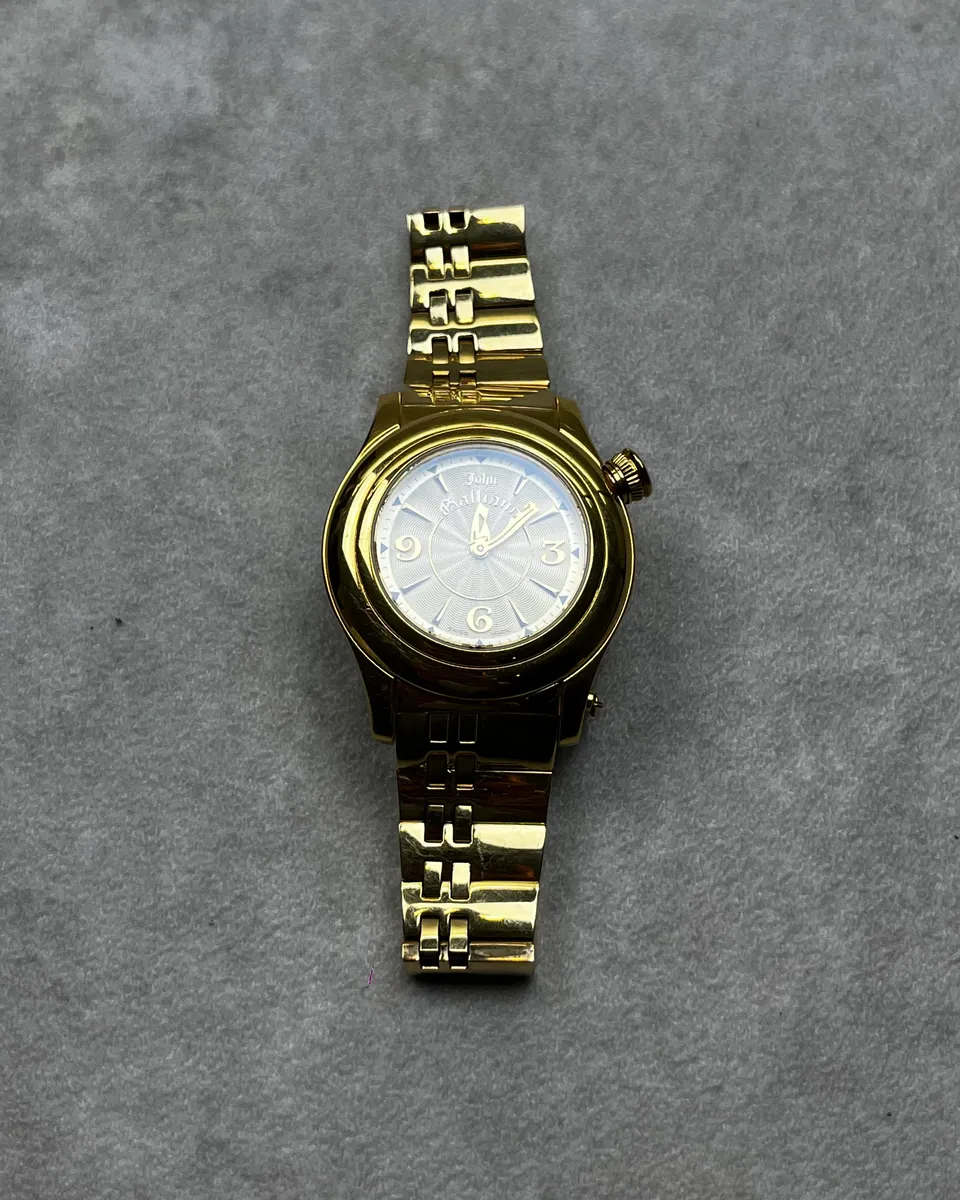 John Galliano Gold Premium Watch - Image 5