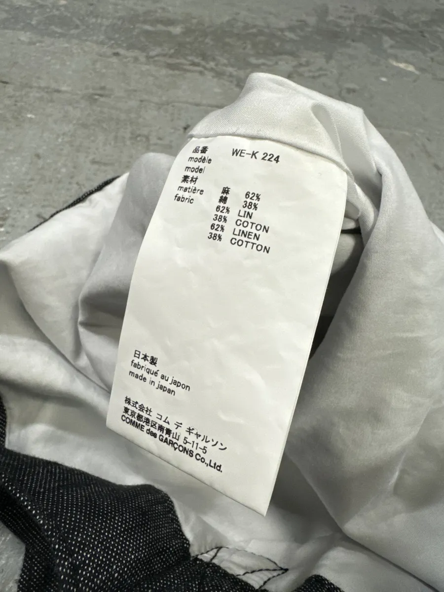 Junya Watanabe Comme des Garçons Denim Shoulder Bag - Image 6