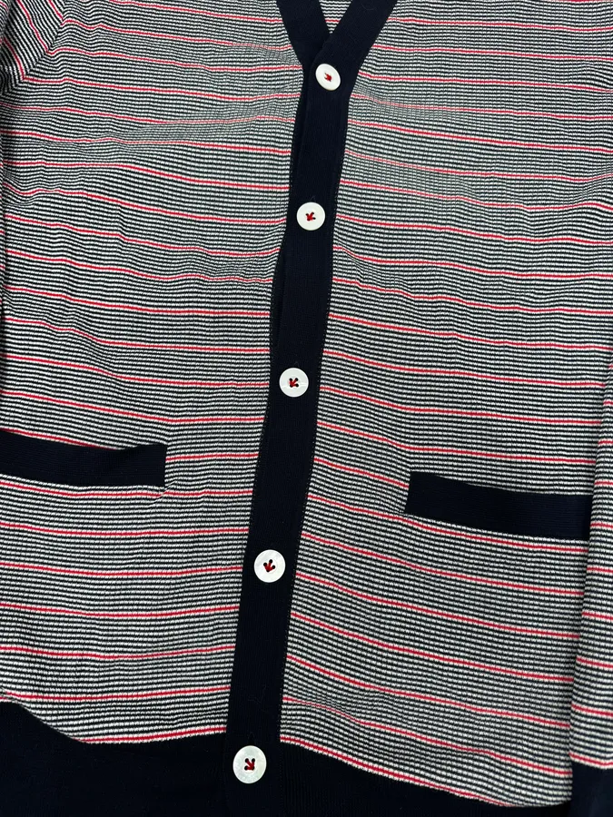 Junya Watanabe Comme des Garçons Striped Classy Cardigan - Image 8