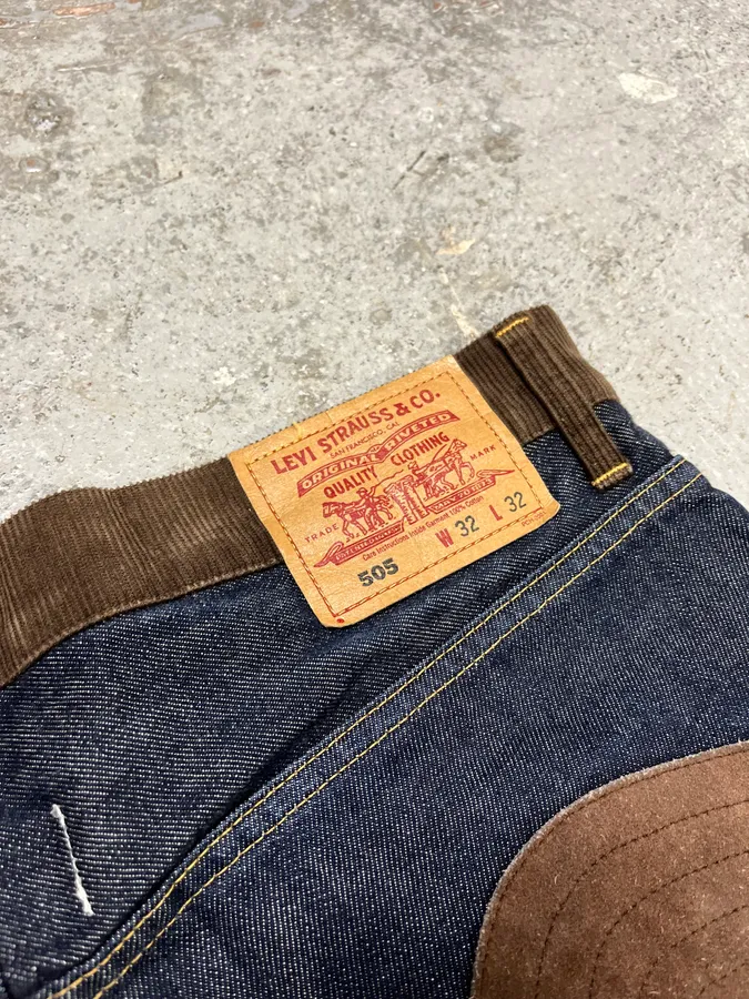 Junya Watanabe Comme des Garçons Brut Denim Jeans - Image 9