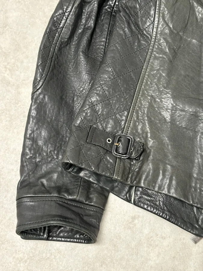 Kenzo Black Lamb Leather Premium Jacket - Image 11