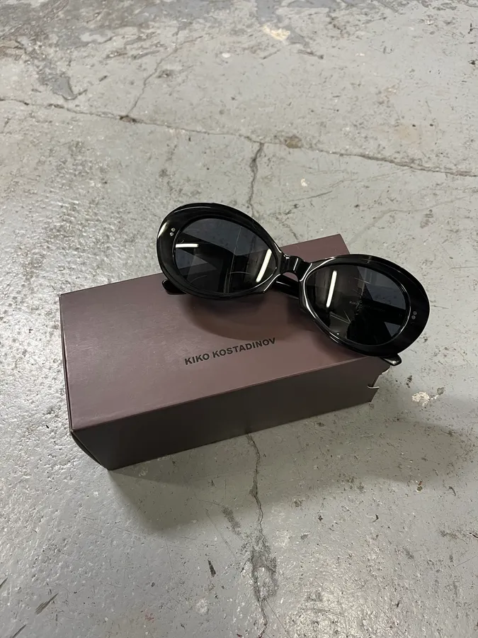 Kiko Kostadikov Phantom Black Sunglasses (OS)
