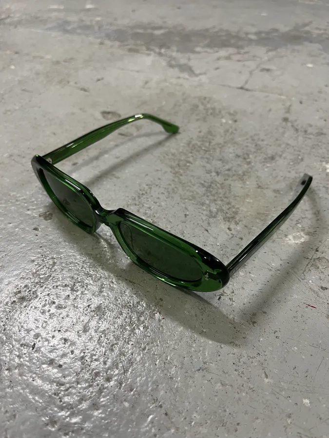 Kiko Kostadinov Ria Sunglasses Emerald Green - Image 4