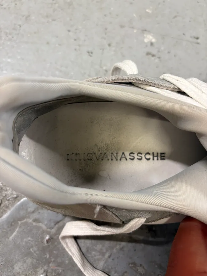 Kris Van Assche Beige Army Laced Shoes - Image 10
