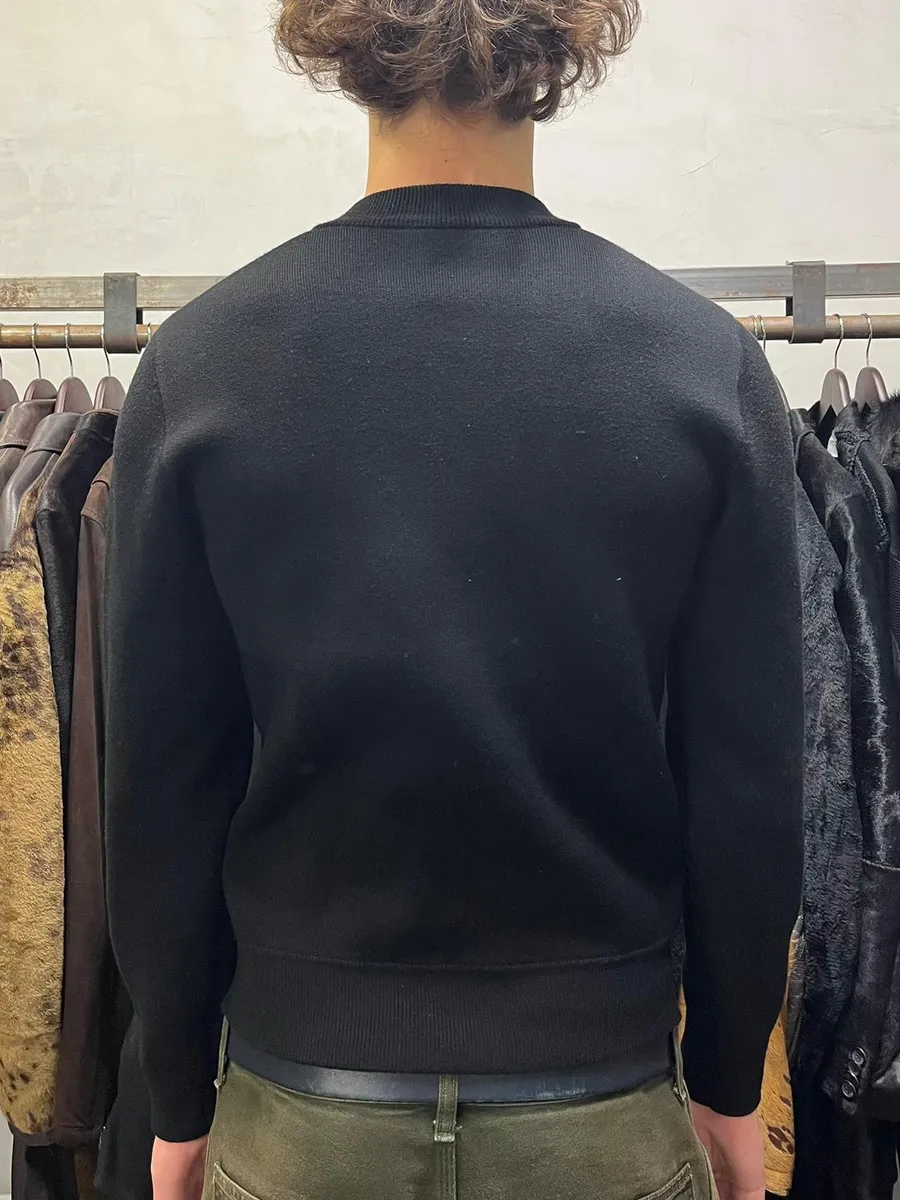 Kris Van Assche Black Wool Sweater - Image 3