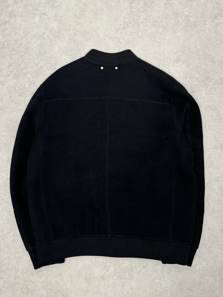 Louis Vuitton Black Elegant Cashmere & Wool Buttoned Jacket - Image 5
